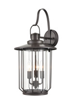 Millennium 2695-PBZ - Belvoir 3-Light Outdoor Wall Sconce Powder Coated Bronze