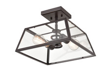 Millennium 8022-PBZ - Outdoor Flush Mount