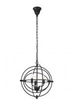 Elegant 1453D17DB - Vienna Pendant D17" H18" L3 DB