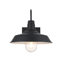 Elegant OD415W23BK - Rayan 14 inch Outdoor Wall Sconce in Black