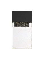 Elegant OD603W11BK - Ronin 11 inch LED Outdoor Wall sconce in Black