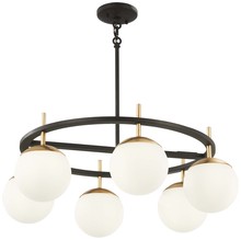 Minka George Kovacs P1356-618 - ALLURIA - 6 LIGHT PENDANT