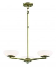 Minka George Kovacs P1463-695-L - SCALE - 3 LIGHT CHANDELIER LED