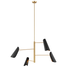 Visual Comfort & Co. Studio Collection AEC1024BBSMBK - Tresa Four Light Chandelier