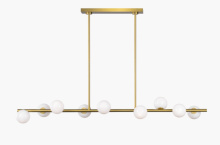 Visual Comfort & Co. Studio Collection SLC1059BBS - Altair Large Linear Chandelier