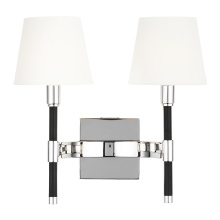 Visual Comfort & Co. Studio Collection LW1022PN - Katie Double Sconce