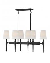 Hinkley 4468BK - Six Light Linear
