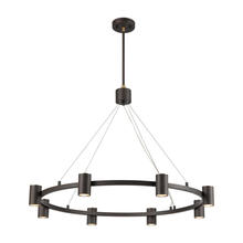 ELK Home 15417/8 - Kempton 8-Light Chandelier in Matte Black