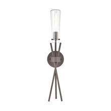 ELK Home 57240/1 - Stix 1-Light Sconce in Bronze Rust with Seedy Glass