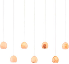 Currey 9000-1064 - Lazio 7-Light Linear Multi-Drop Pendant